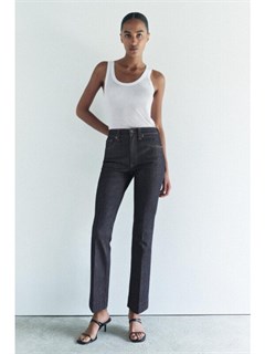 Джинсы bootcut cropped с высокой посадкой — zw collection ZARA 56928609