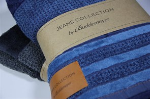 Buddemeyer / Комплект полотенец Jeans / 48х80 + 70х135 / 100% Хлопок махра/велюр - фото 4622
