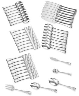 Zwilling TWIN® Brand Angelico 18/10 Stainless Steel 45-Pc. Flatware Set, Service for 8