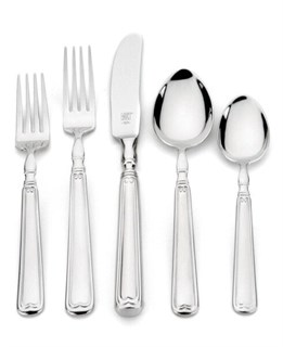 Zwilling Vintage 1876 18/10 Stainless Steel 45-Pc. Flatware Set, Service for 8