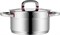 WMF cookware Ø 20 cm approx. 3,3l Premium One Inside scaling vapor hole Cool+ Technology metal lid Cromargan stainless steel brushed suitable for all stove tops including induction dishwasher-safe - фото 5231